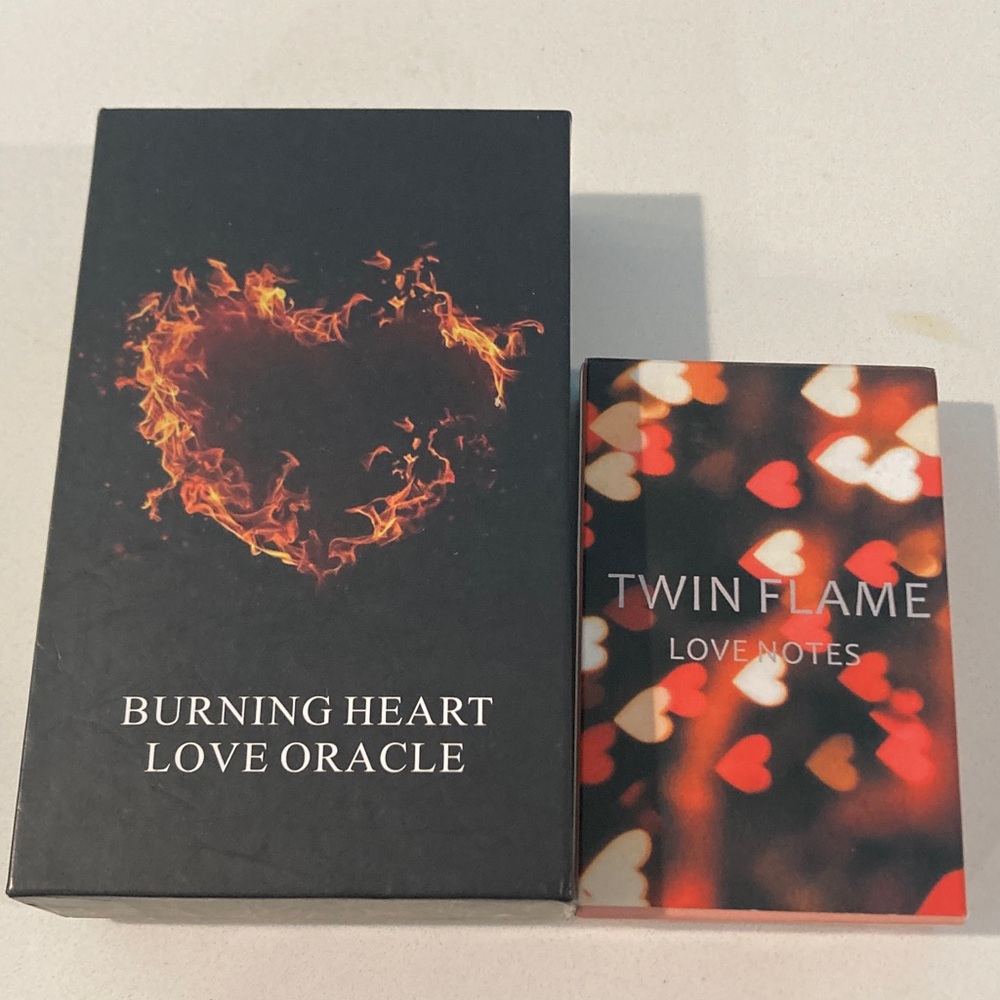 Burning Heart Love Oracle Card Set